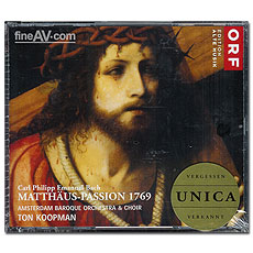   /   ; Ton Koopman / C.P.E. Bach-Matthaus Passion 1796 (2CD)