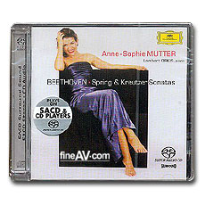  / 亥: ̿ø ҳŸ 5 '' & 9 'ũó' ; Anne-Sophie Mutter / Beethoven: Violin Sonatas No.5 'Spring' & No.9 'Kreutzer' (SACD)
