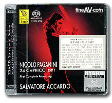 ䷹ ī / İϴ: 24 ī ; Salvatore Accardo / Paganini: 24 Capricci (2SACD)