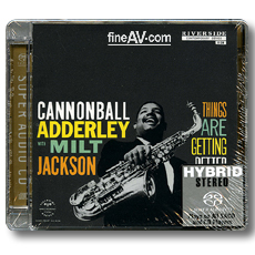 ĳ ִ  Ʈ 轼 / Ž    ; Cannonball Adderley with Milt Jackson / Things Are Getting Better(SACD)