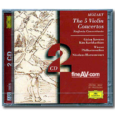 ũ & Ƹ / Ʈ: ̿ø ְ  ; Gidon Kremer / Mozart: The 5 Violin Concertos, Sinfonia Concertante (2 for 1)()