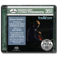 ߳뽺 ŸĿ / 庸: ÿ ְ & Ű:  ְ ; Janos Starker / Dvorak: Cello Concerto & Tchaikovsky: Rococo Variations (SACD)