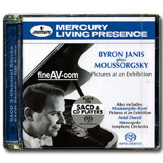 ̷ Ͻ / Ҹ׽Ű-ȸ ׸ ; Byron Janis / Mussorgsky-Pictures At an Exhibition (SACD)