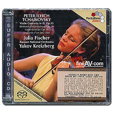  Ǽ / Ű: ̿ø ְ,    ; Julia Fischer / Tchaikovsky: Violin Concerto, Serenade Melancolique (SACD)