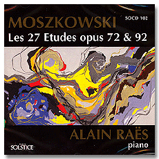 ˷  / Ű : 27  ; Alain Raes / Moszkowski : Les 27 Etudes opus 72 & 92