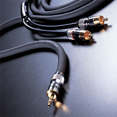÷ Y-Type Ŀ(3.5mm-2RCA) ̺ ASB-8000 (1.0M)